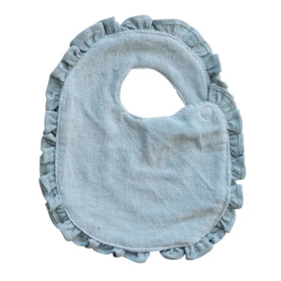 Ruffle Cotton Cloth Baby Bib - Freshie & Zero Studio Shop