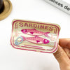 Sardine Can Hair Claw Clip, Creative Fish Tin Hair Clip: C - Freshie & Zero Studio Shop
