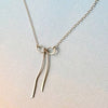 bow necklace - Freshie & Zero Studio Shop