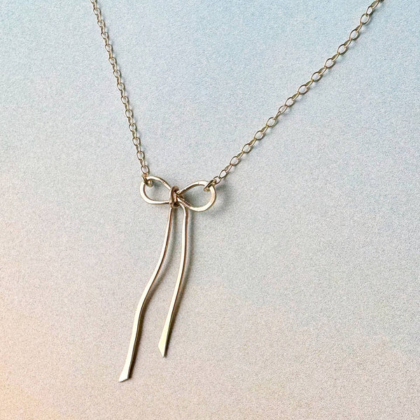 bow necklace - Freshie & Zero Studio Shop