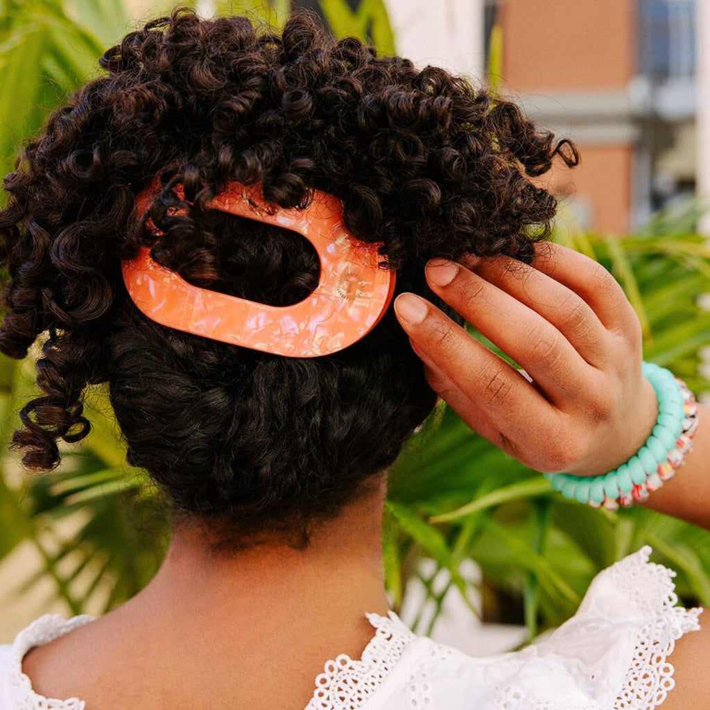 Teleties Large Flat Round Hair Clip - Freshie & Zero Studio Shop
