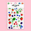 Oops All Berries Sheet Set Iron-On Art - Freshie & Zero Studio Shop