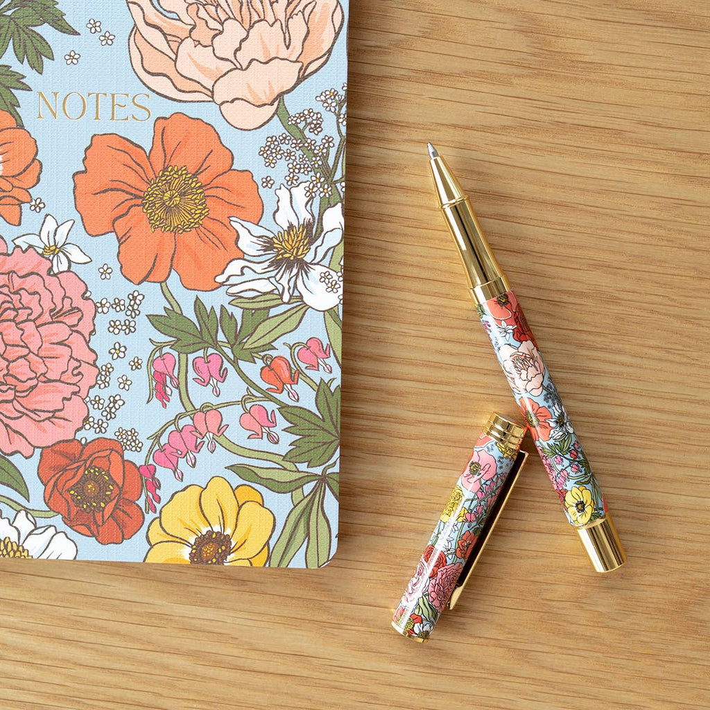GARDEN FLORA | ROLLERBALL PEN - Freshie & Zero Studio Shop
