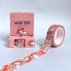 Cheeky Mushroom Pals Pink Washi Tape - Freshie & Zero Studio Shop