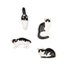 Little Mighty Magnets: Tuxedo Cats - Freshie & Zero Studio Shop