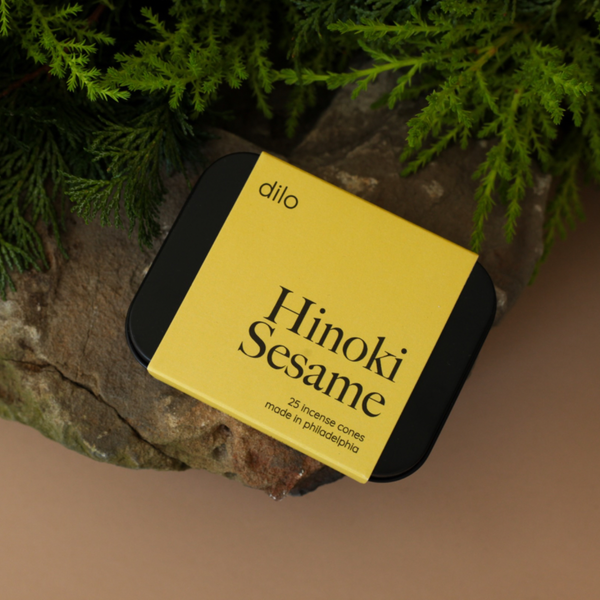 Hinoki Sesame Incense - dilo Elsewhere Collection - Freshie & Zero Studio Shop