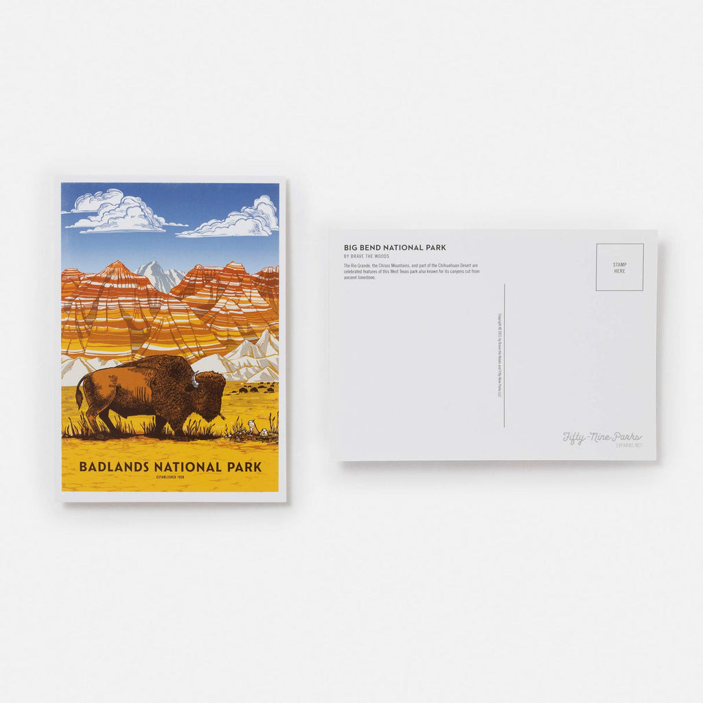 National Parks Postcard Box Set - Freshie & Zero Studio Shop
