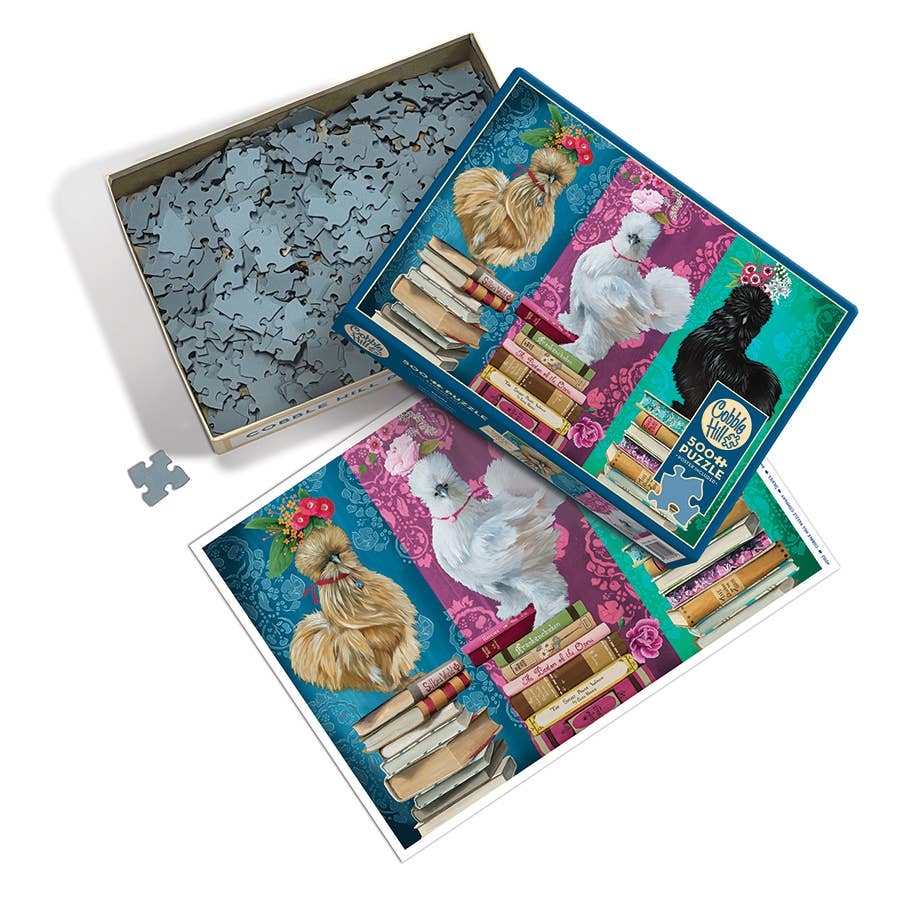 Silkies 500pc puzzle - Freshie & Zero Studio Shop