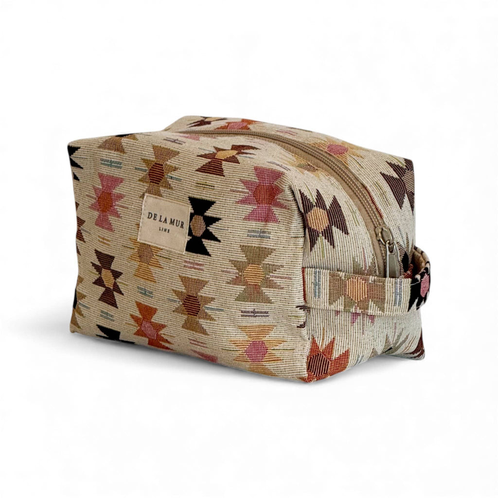 Squared Makeup Bag Royal - Freshie & Zero Studio Shop