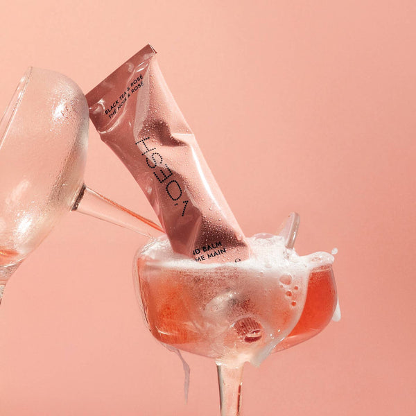 Voesh Hand Balm: Black Tea and Rosé - Freshie & Zero Studio Shop