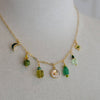 Pearl Zodiac Earth Sign Charm Necklace - Freshie & Zero Studio Shop