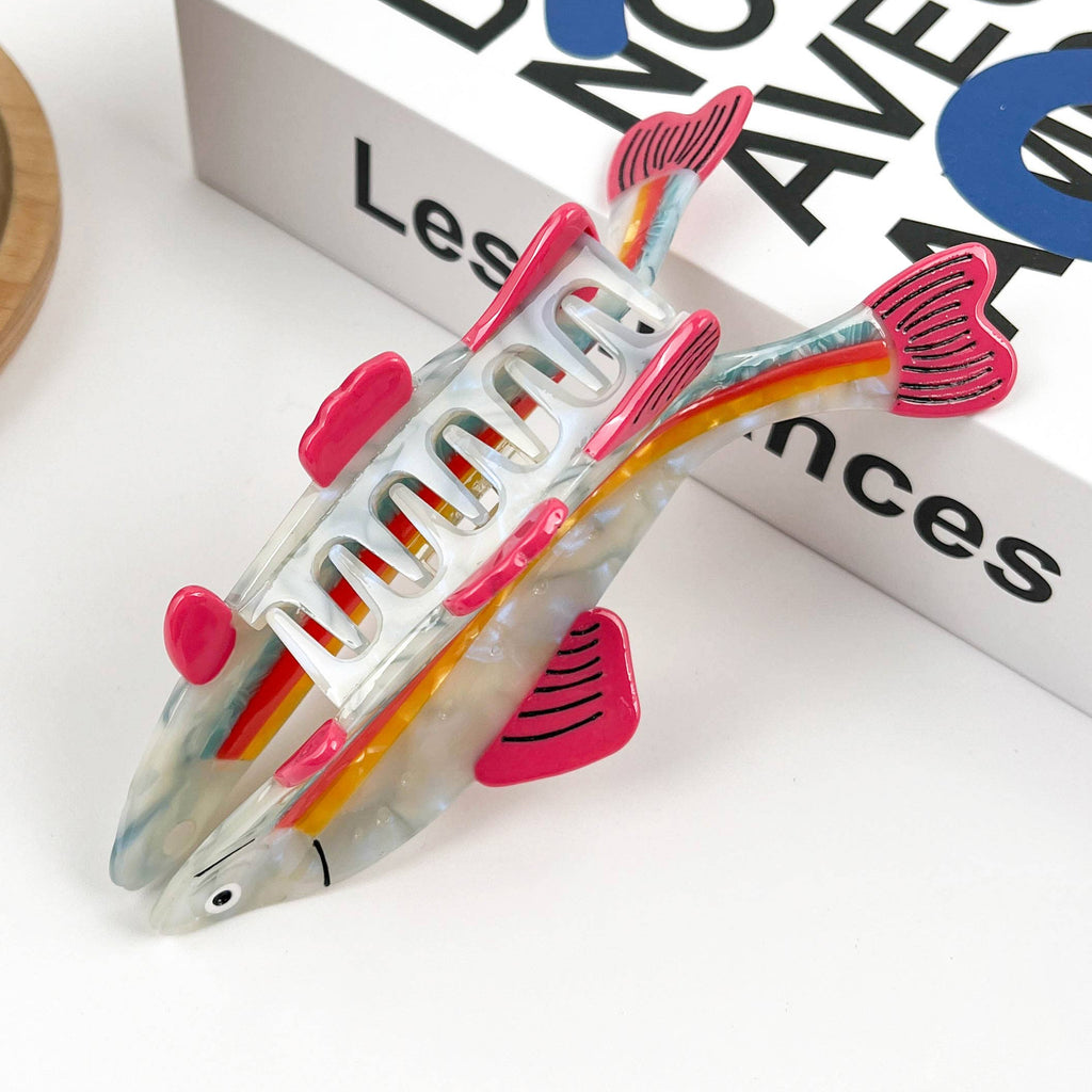 Rainbow Trout Claw Clip - Freshie & Zero Studio Shop