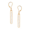 Lyric Earrings with Herkimer Diamonds - Freshie & Zero Studio Shop
