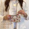 Small Makeup Bag: Floral Blum - Freshie & Zero Studio Shop
