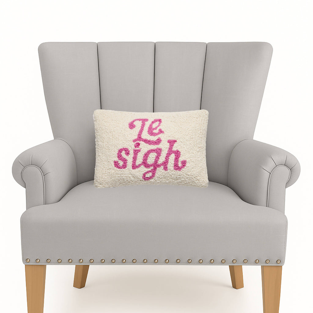 Le Sigh Hook Pillow - Freshie & Zero Studio Shop