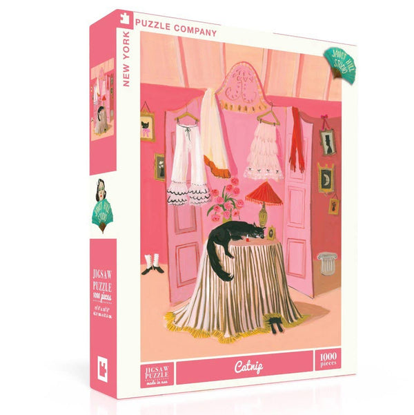 Catnip - 1000 Piece Jigsaw Puzzle - Freshie & Zero Studio Shop