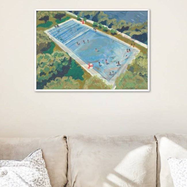 Austin Deep Eddy Swimming Pool Print: 8×10 - Freshie & Zero Studio Shop