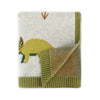 Organic Cotton Baby Blanket - Dinosaurs - Freshie & Zero Studio Shop