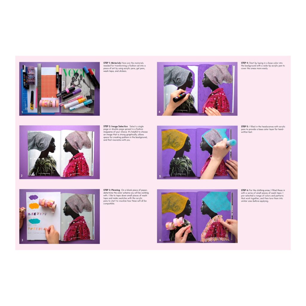 Creative Collage by Naomi Vona - Freshie & Zero Studio Shop