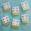 Mini Blooms – Assorted Flower Stud Earrings - Freshie & Zero Studio Shop