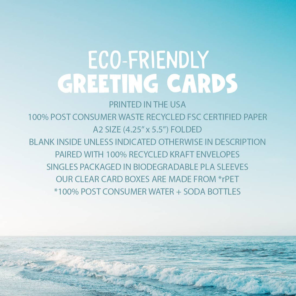 This is a Really Big Deal Whale Greeting Card - Freshie & Zero Studio Shop
