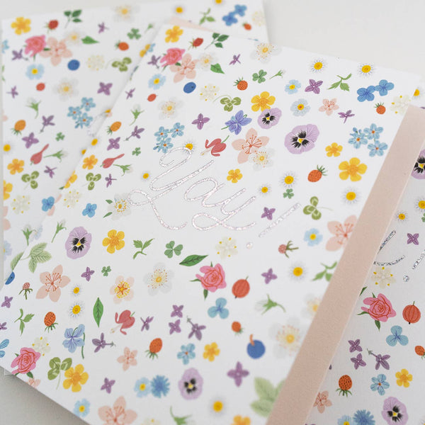 YAY Floral Confetti | greeting card - Freshie & Zero Studio Shop