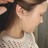 Minimal Hoop - Boho Teardrop - Freshie & Zero Studio Shop