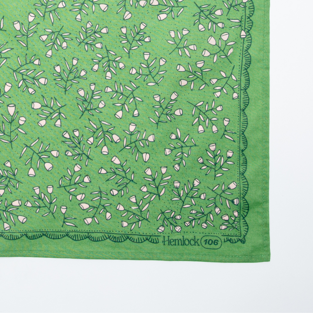 Hemlock Bandana: No. 106 Posey - Freshie & Zero Studio Shop