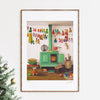 The Knitter 11" X 14" | Janet Hill Art Print - Freshie & Zero Studio Shop