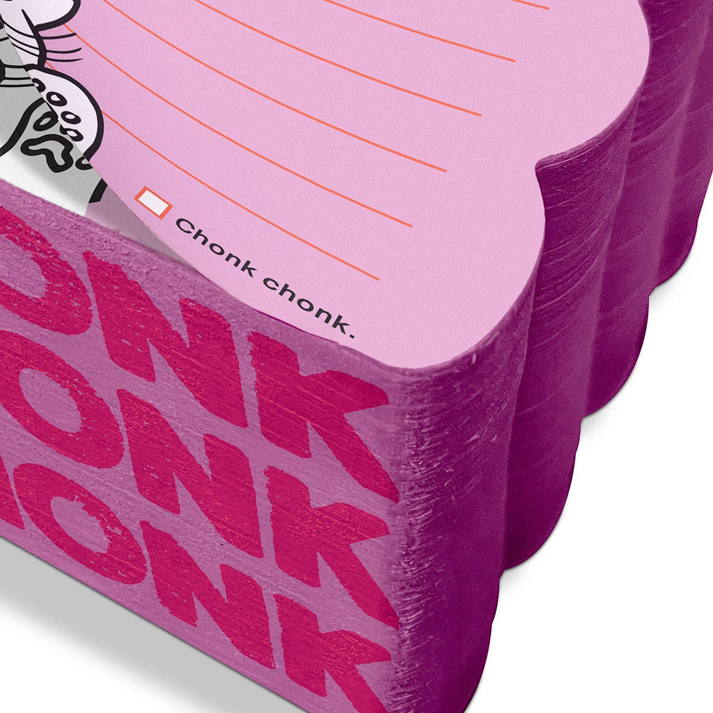 Chonky Checklist Cat Notepad Cube - Freshie & Zero Studio Shop
