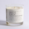White Birch 7oz - Just Bee Candle - Freshie & Zero Studio Shop
