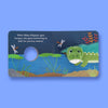 Baby Alligator Finger Puppet Board Book - Freshie & Zero Studio Shop