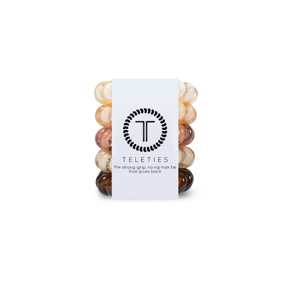 Tiny Coil Teleties Hair Ties - Set of 5 - Freshie & Zero Studio Shop