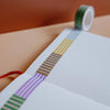 Washi Tape: Colorful Stripes - Freshie & Zero Studio Shop