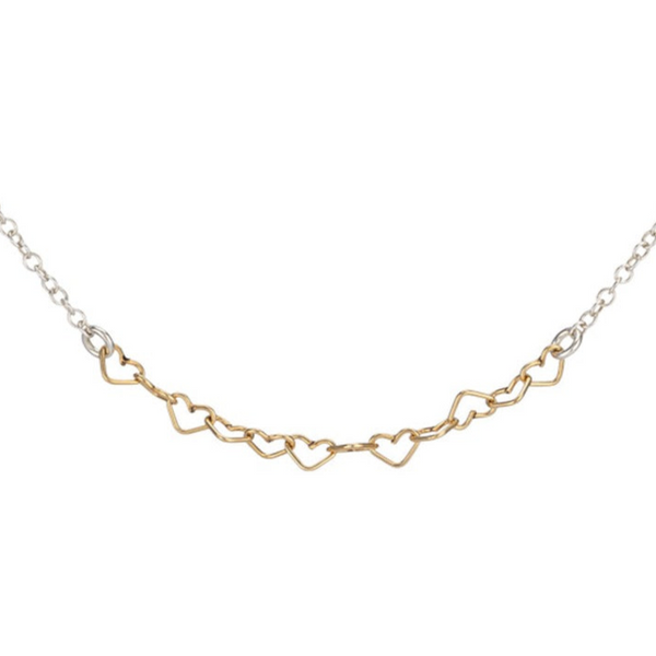 Bitsy Hearts Necklace - Freshie & Zero Studio Shop