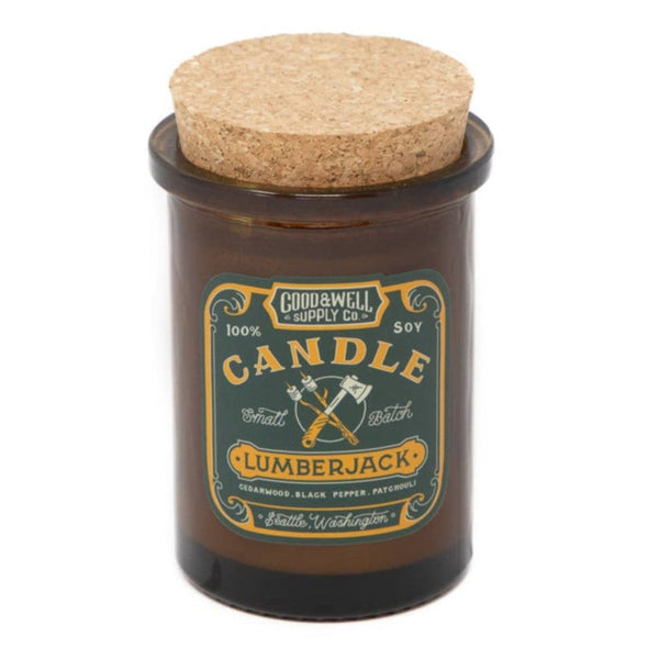 Good & Well Apothecary Candle: Lumberjack - Freshie & Zero Studio Shop