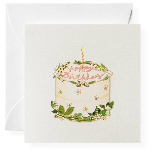 Birthday Cake Gift Enclosure Card - Freshie & Zero Studio Shop