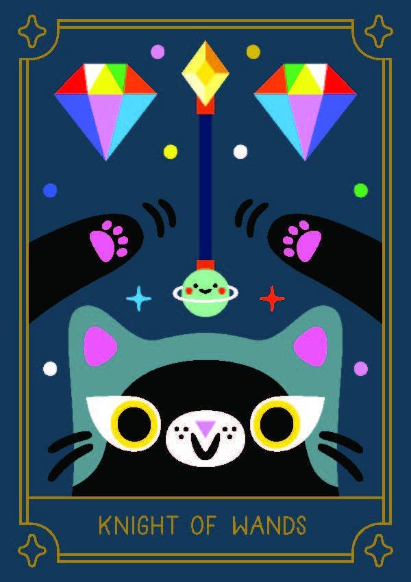 Mystic Cats Tarot: A 78-Card Deck and Guidebook - Freshie & Zero Studio Shop