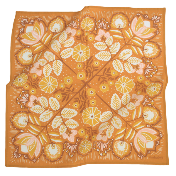 Handker Bandana: Tawny No. 503 - Freshie & Zero Studio Shop