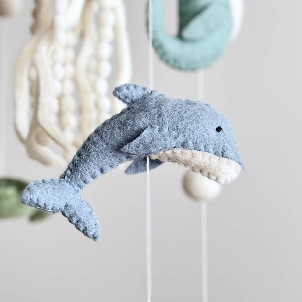 Felt Baby Mobile - Sea Life - Freshie & Zero Studio Shop