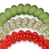 Locally Grown Tomato Red Teleties Hair Ties - Freshie & Zero Studio Shop