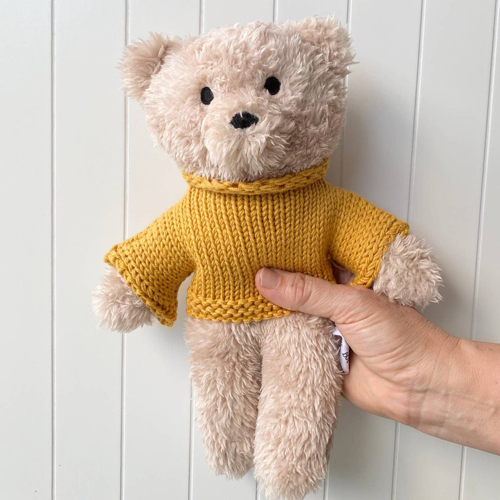 Dulcie Bear Soft Plush Toy - Freshie & Zero Studio Shop