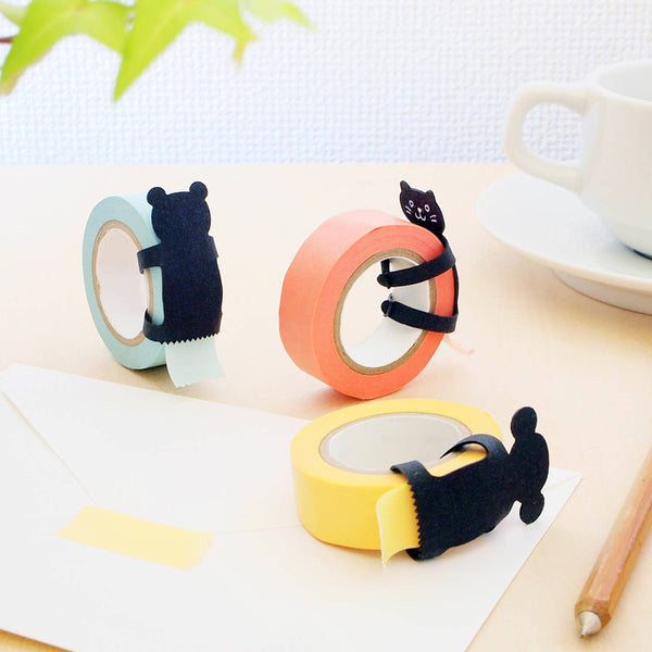 Animal Hug Washi Tape Dispensers - Freshie & Zero Studio Shop