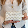 Squared Makeup Bag: Astro Gold Shimmer - Freshie & Zero Studio Shop