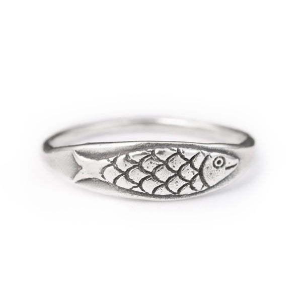 Fish ring: Bronze / Size 9- 59.5mm - Freshie & Zero Studio Shop