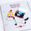 Iron-On Patch: Le Chat Chef | Kusuguru Japan - Freshie & Zero Studio Shop