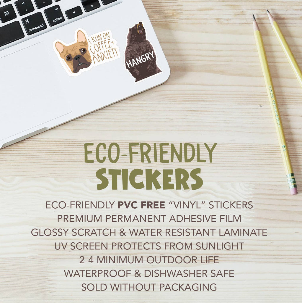 Love Your Neighbor Waterproof Sticker - Freshie & Zero Studio Shop