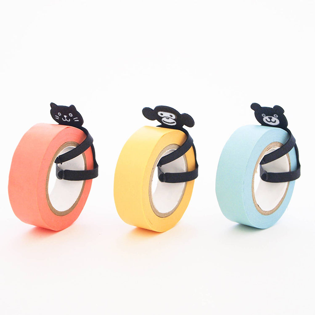Animal Hug Washi Tape Dispensers - Freshie & Zero Studio Shop