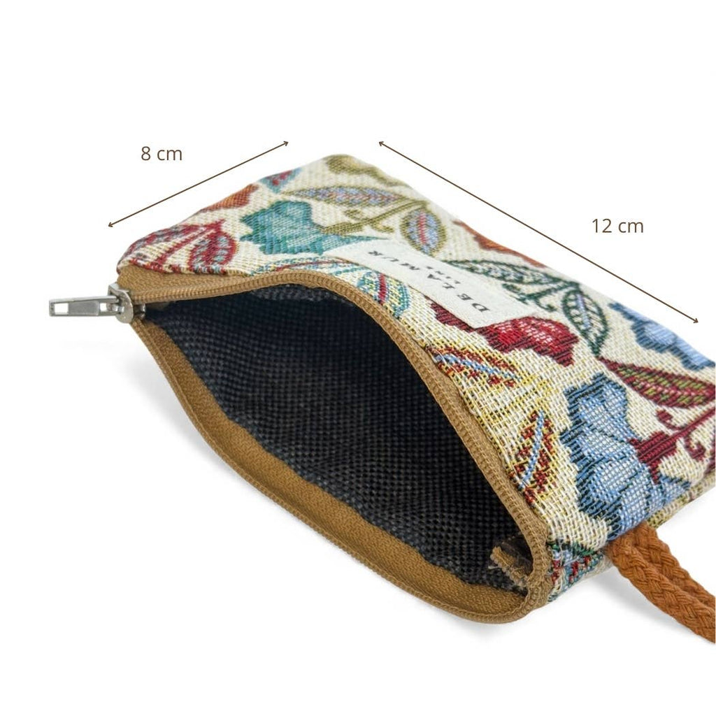 Coin Purse Flora - Freshie & Zero Studio Shop