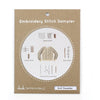 Embroidery Sampler Kit: Knit Sweater - Freshie & Zero Studio Shop